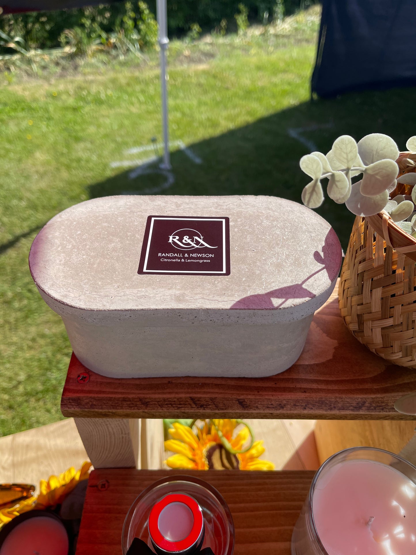 Citronella & Lemongrass Outdoor Candle