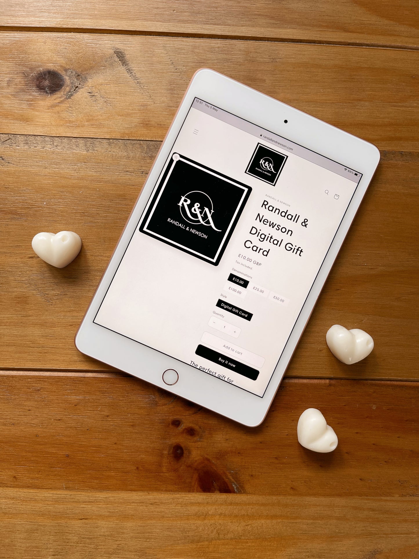 Randall & Newson Digital Gift Card