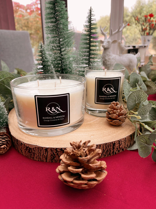 Orange, Cinnamon & Clove Candles