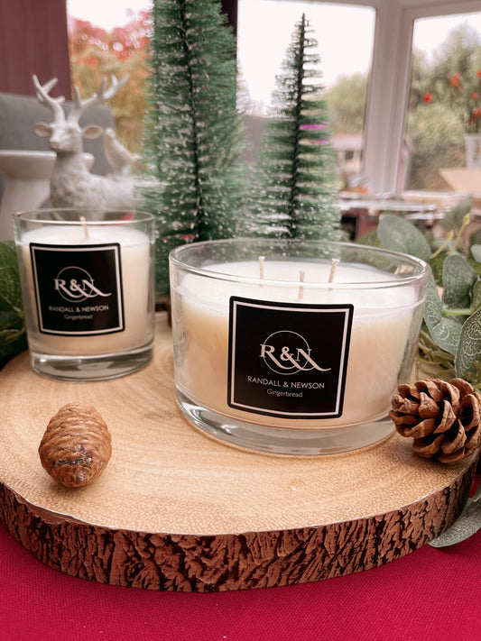 Gingerbread Candles