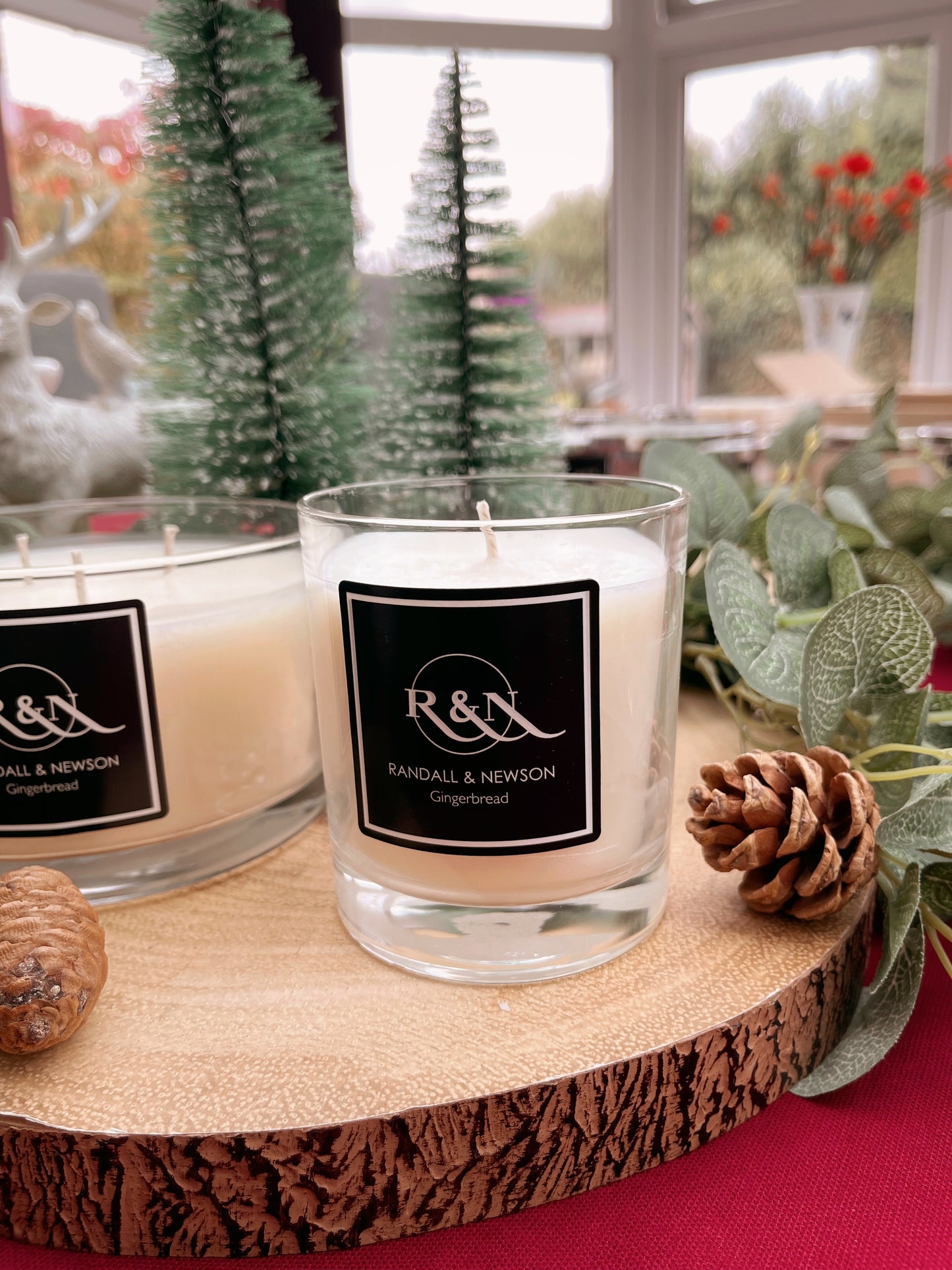 Gingerbread Candles