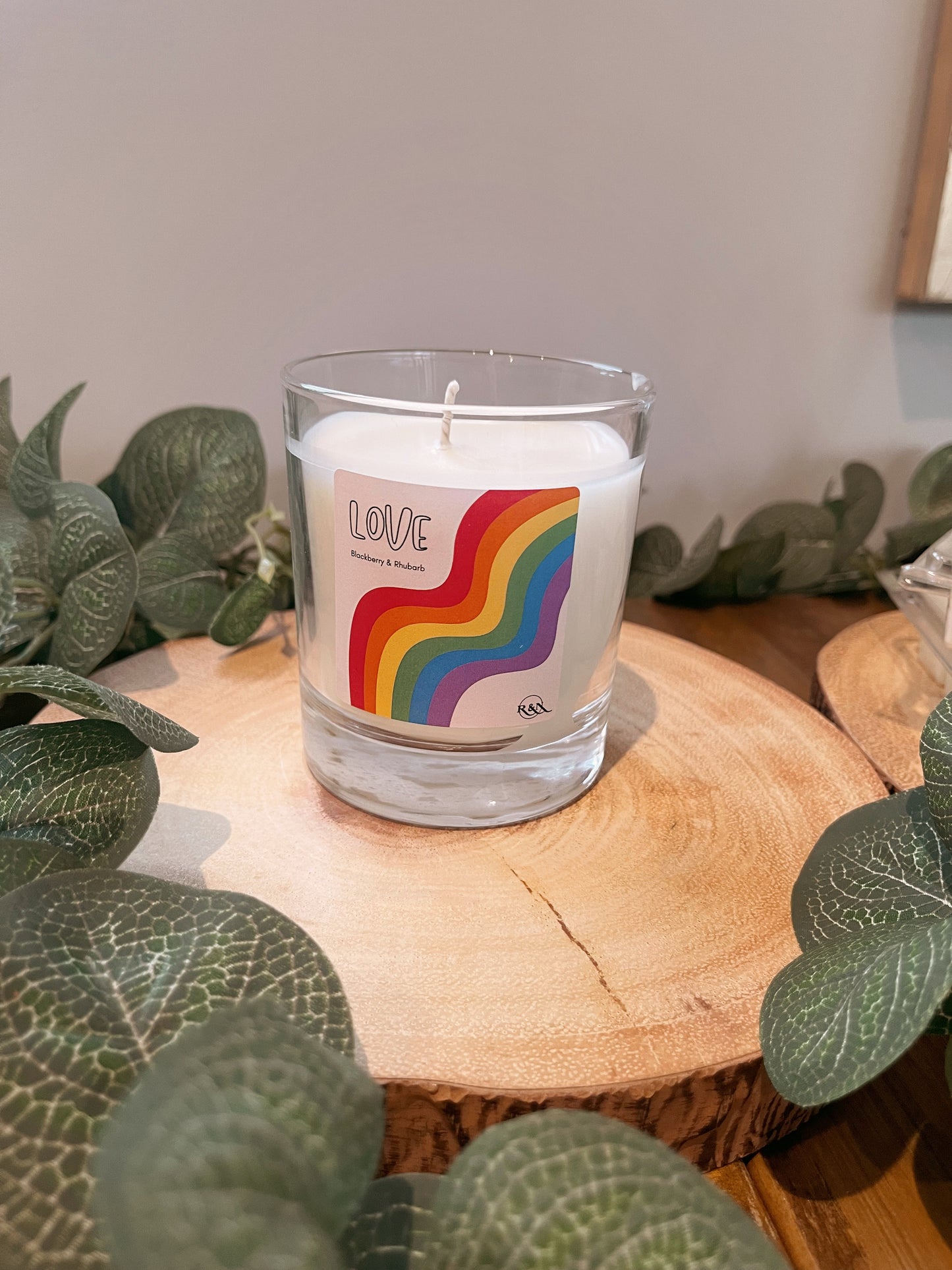 Blackberry & Rhubarb Candle