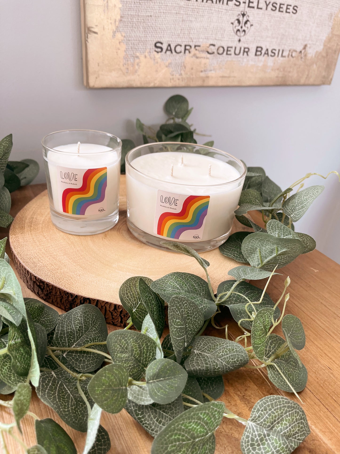 Blackberry & Rhubarb Candle