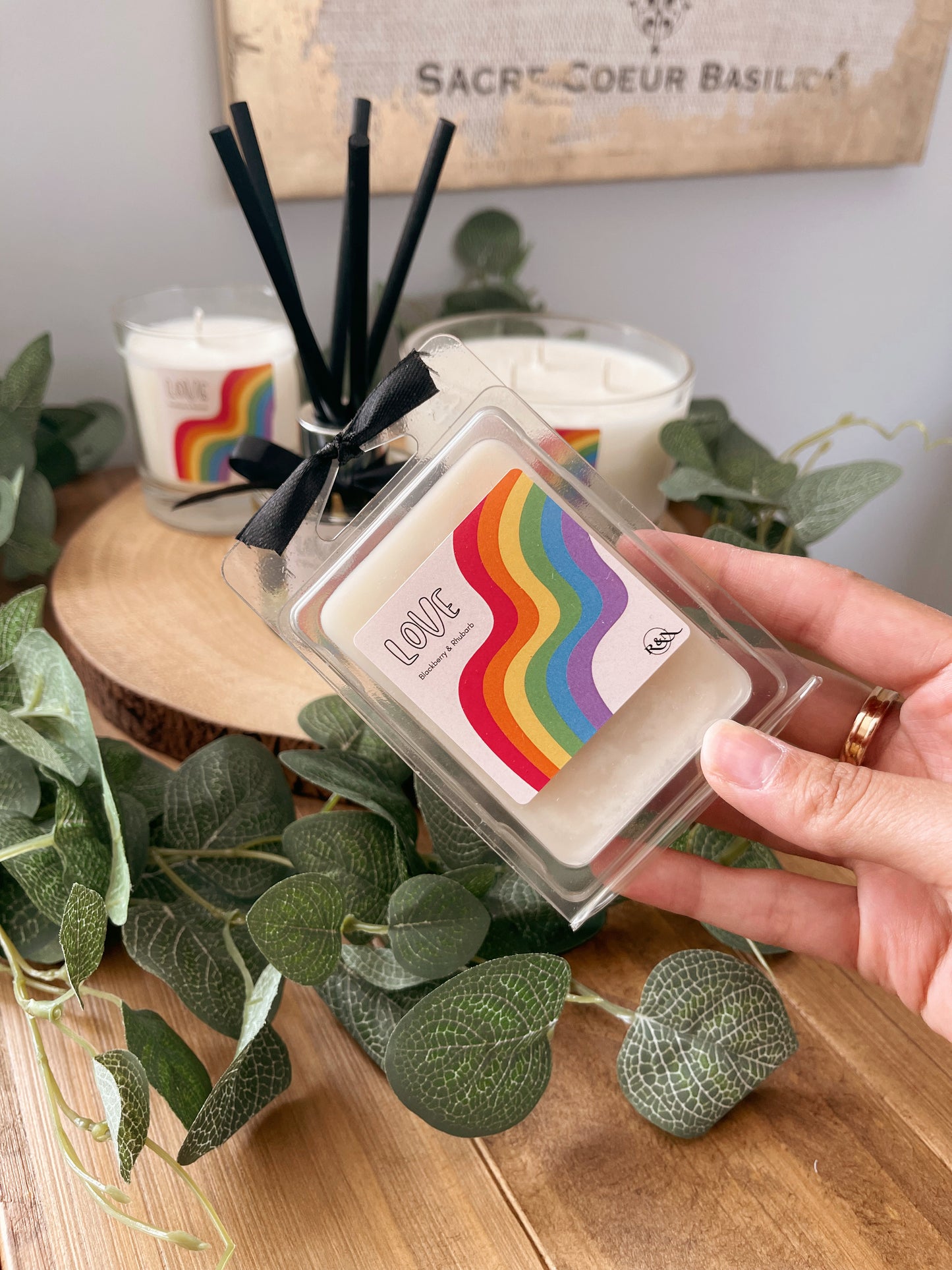 Blackberry & Rhubarb Wax Melts