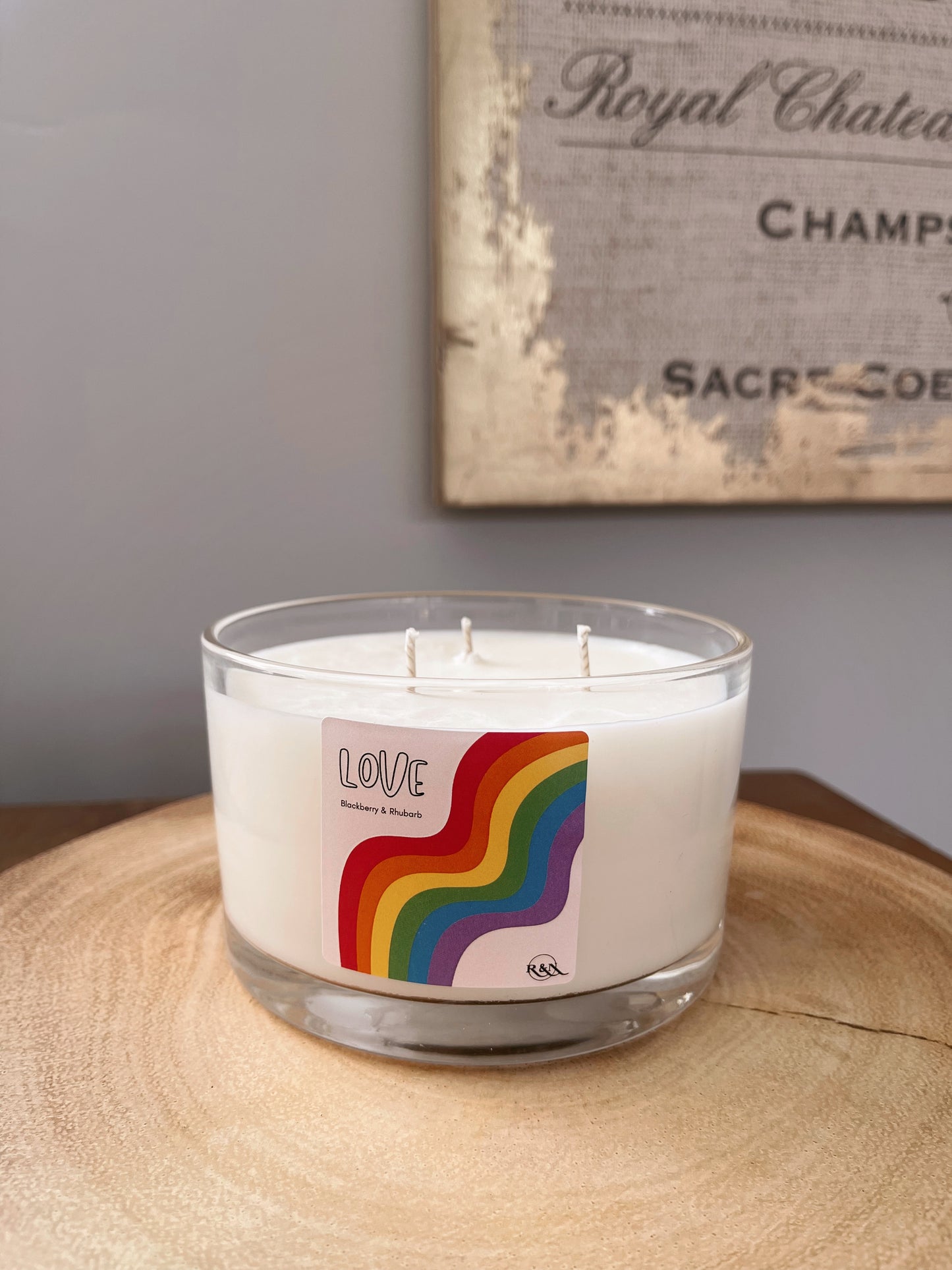 Blackberry & Rhubarb Candle